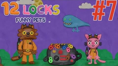 (Re-upload) Diesel and Lisa are Ghost Hunting 👻 | 12 Locks Funny Pets | RUD Present