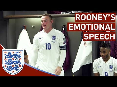 Emotional Wayne Rooney Changing Room Speech | Inside Access