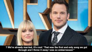 Chris Pratt made Anna Faris a 'love making' mix tape and she was not impressed