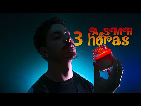 ASMR 3 HORAS: Enviando PAZ para VOCÊ TER SONO! INAUDÍVEL + Fala suave para dormir e relaxar