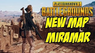 PUBG New Map Miramar Gameplay Test Server PLAYERUNKNOWN'S BATTLEGROUNDS