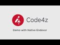 Code4z demo with native endevor vs code for mainframe