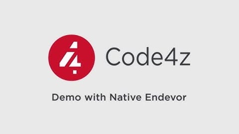 Code4z Demo With Native Endevor (VS Code for Mainframe)