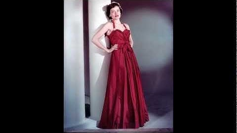 Gene Tierney Tribute - The Way You Look Tonight.