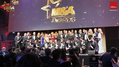 M&A Awards 2019 | Aftermovie | MAawards.nl