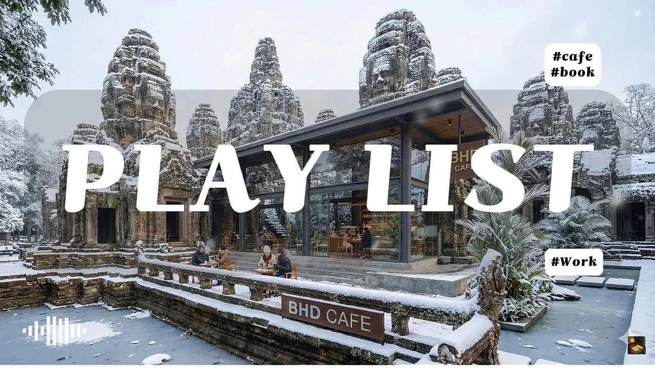 Playlist🎶| 내 방 안의 카페 나만의 겨울 콘서트 |  Work Music | Cafe🌨️겨울 플리 | 1시간