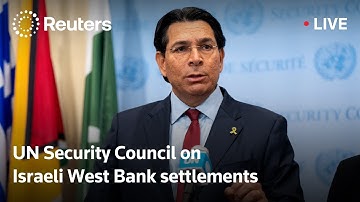 LIVE: UN Security Council meets on Israeli West Bank settlements