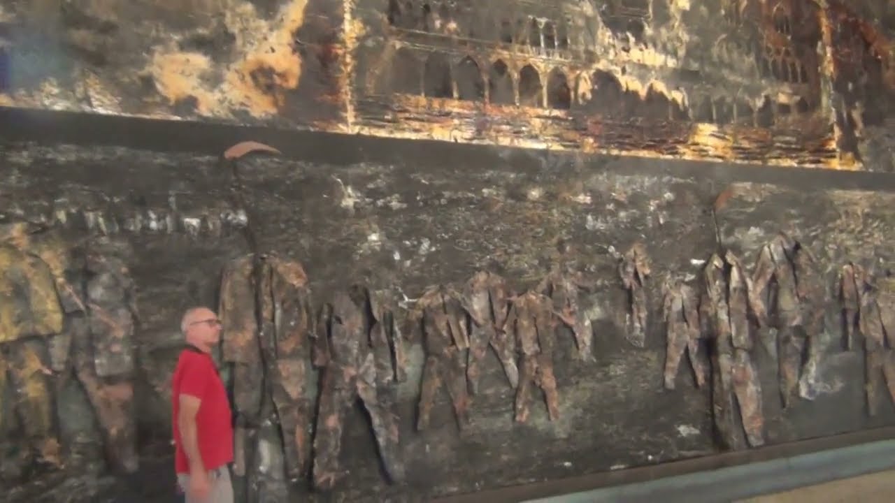 Anselm KIEFER in Venice Doge's Palace in 2022 - YouTube