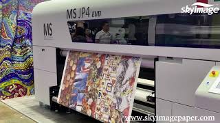 MS-JP4 Work With Jumbo Roll Sublimation Paper