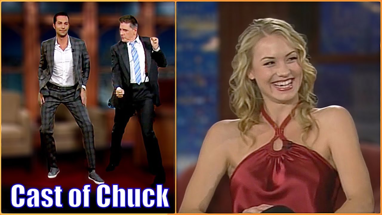 Levi & Yvonne Strahovski - The Main Cast Of Chuck YouTube