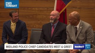 Midland police chief finalists discuss their vision for the department