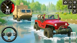 Offroad Jeep Driving Simulator 3D | Extreme Hill Climb Tracks Game screenshot 5