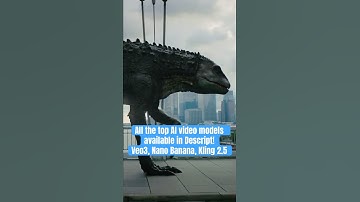 All the Top AI Video Models—In One Tool I Descript #shorts #ai #aivideo