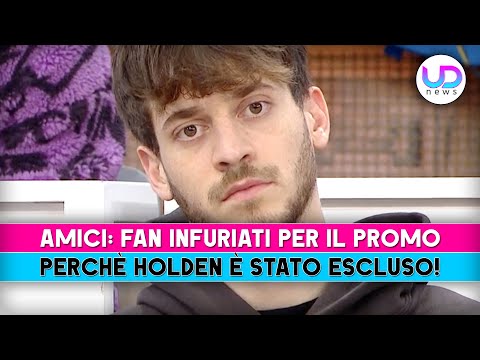 Amici, Fan Infuriati: Perchè Holden E' Stato Escluso Dal Promo!