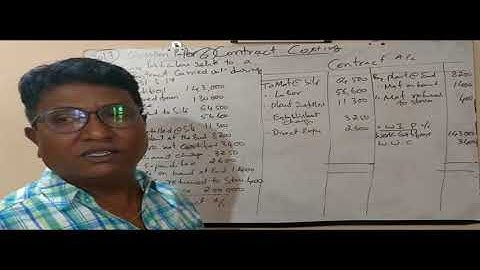 Contract Costing 2016 and 2017 Question papers- B.Com 5th Semester