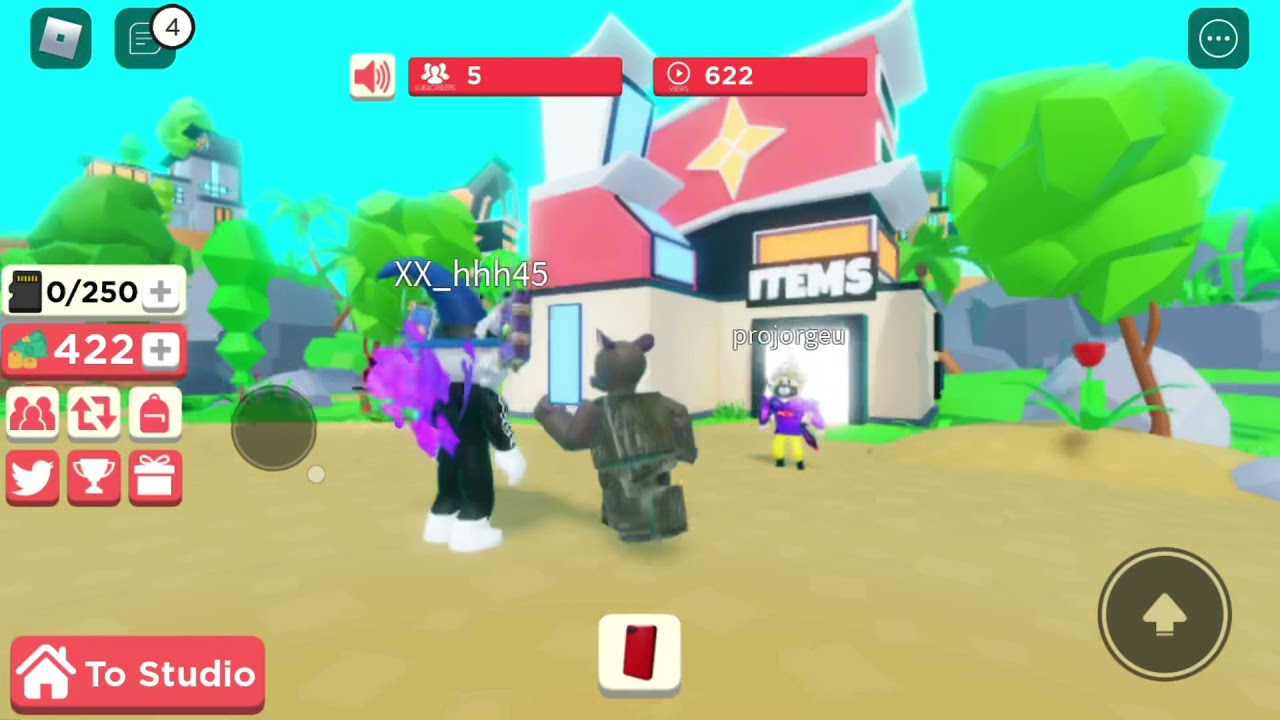 YouTube simulator! (Roblox) YouTube