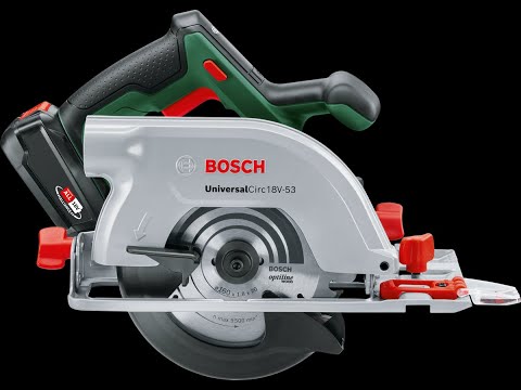 Accucirkelzaag Bosch UniversalCirc 18V-53 - Aan de slag