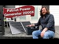 Unboxing the patriot power generator 2000x 