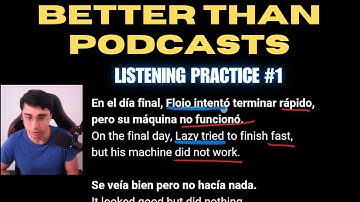 Master Spanish Listening Fast —INTERMEDIATE - Bilingual Story Method Listening espanol podcast #1