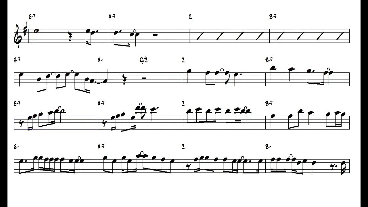 Careless Whispers Michael Tenor Sax YouTube