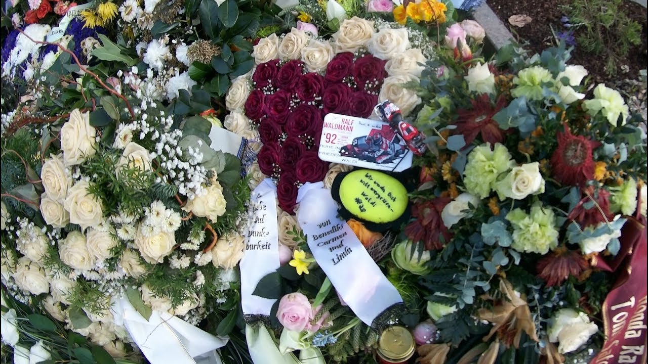 Ennepetal Bewegender Abschied Beigesetzung von Ralf "Waldi" Waldmann am 20.3.2018