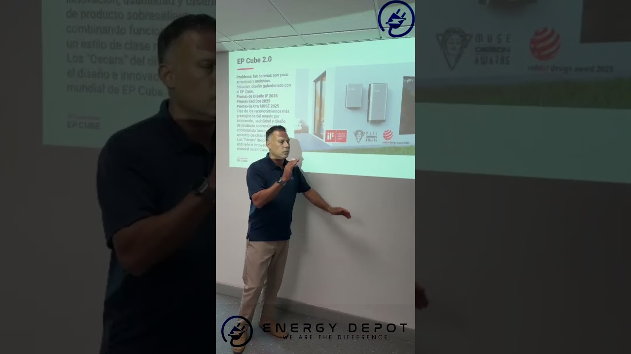 Batería solar EP Cube 2.0: el diseño más elegante para tu hogar