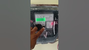 smart metre me restart button hota hai  Jo Kale rang ka button hota Hai #electricianwork #