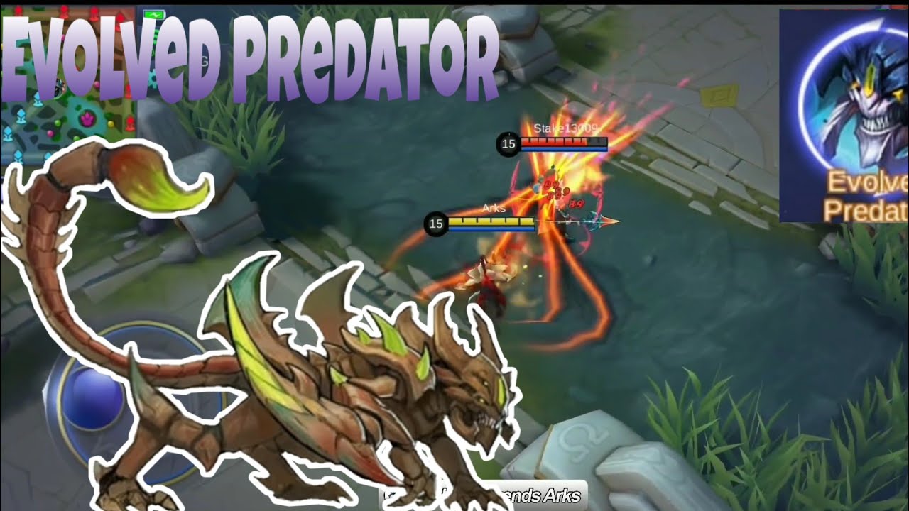HELCURT special skin skill effects (Evolved Predator)-Mobile Legends