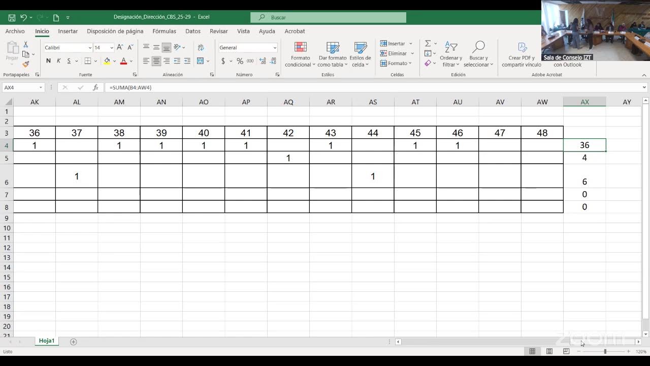 Consejo Académico. Sesión 540