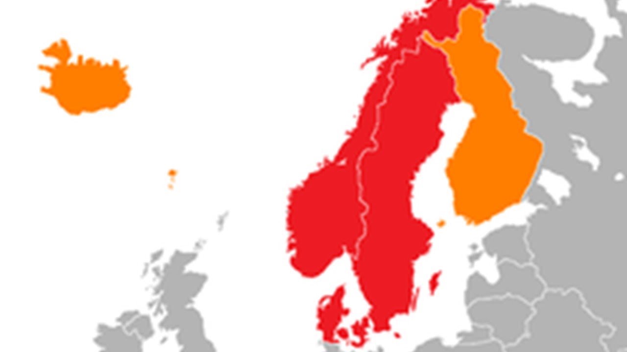 La diferencia entre Escandinavia y los países nórdicos