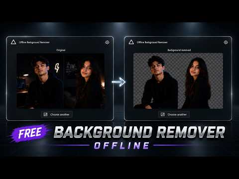 Remove Image Backgrounds Offline for Free on Windows