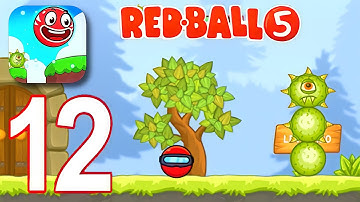 Red Ball 5 Mobile - Gameplay Walkthrough Part 12 - Levels 111-120 (iOS,Android)