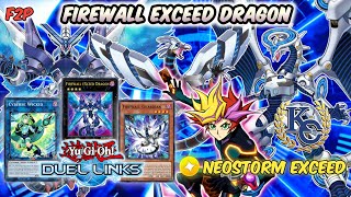 [KC CUP] FIREWALL EXCEED DRAGON Deck | New Skill Playmaker | Yu-Gi-Oh! Duel Links