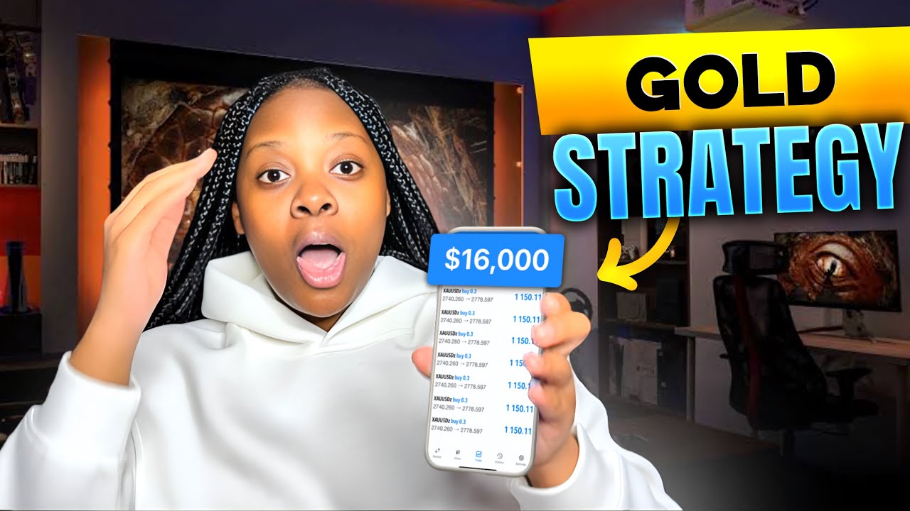 Outline Video Simple 10 minute gold trading strategy for beginner traders || how to trade gold (XAUUSD)