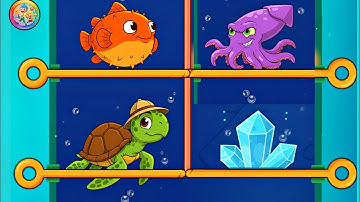 Save the Fish Challenge Part 11 | Pull The Pin Walkthrough | Best Puzzle Game 2025 [iOS/Android]