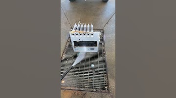 Clogged heat exchanger #heatexchanger #lowgaspressure #soot