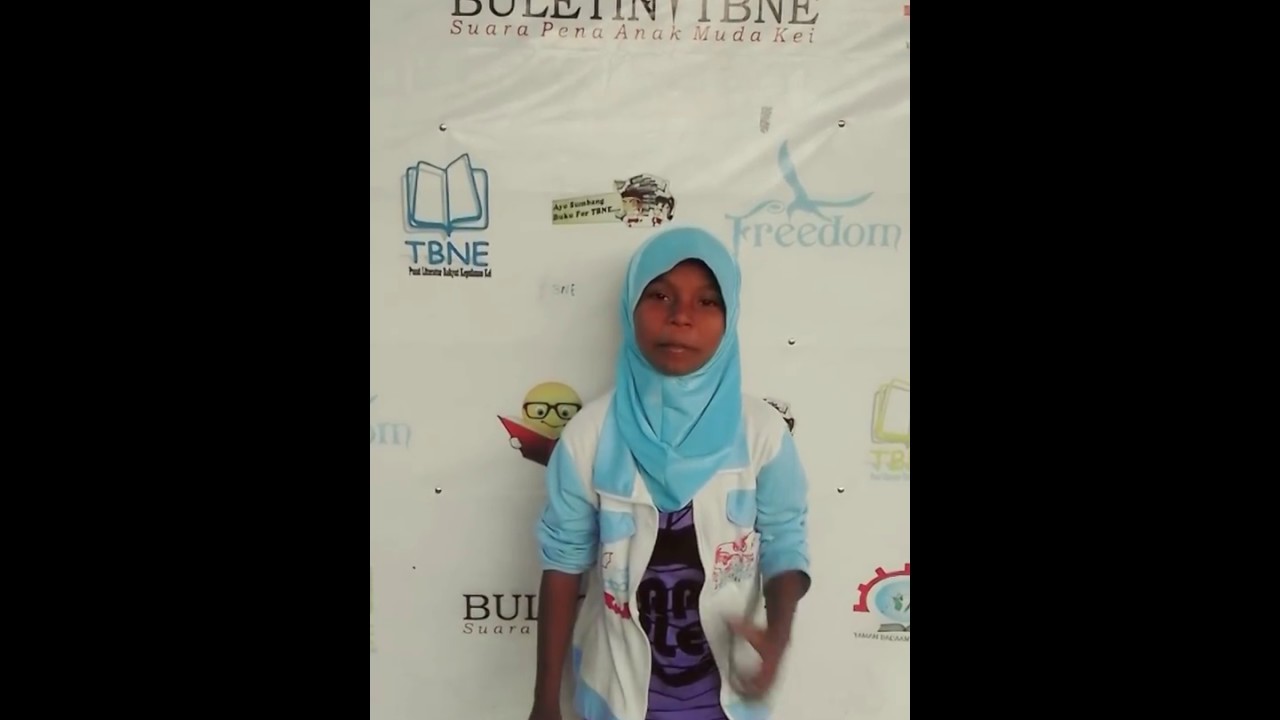 Part 2 : Adik Yenni (Anak didik TBNE) di Rumah Baca TBNE pada hari Senin 13 Februari 2017 - YouTube