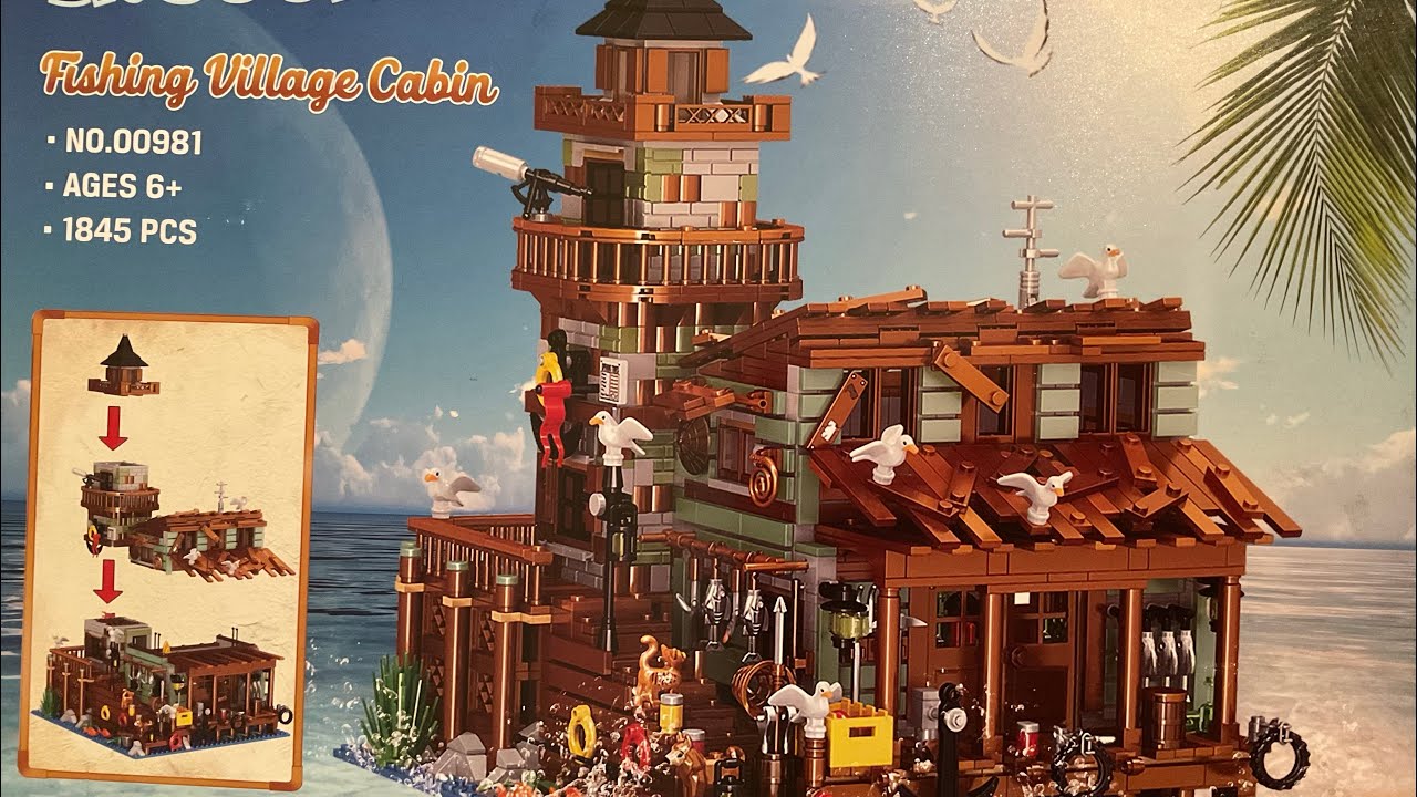 Let’s Build Insoon Fishing Village Cabin Bag 5 of 6 | LEGO Alternative Building Blocks