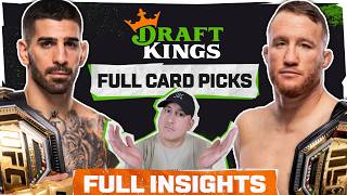 DRAFTKINGS: UFC Freedom 250: Topuria vs. Gaethje CAPTAIN MODE!