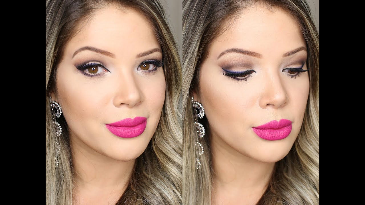 MAKEUP TUTORIAL Toque Azul E Flat Out Fabulous YouTube