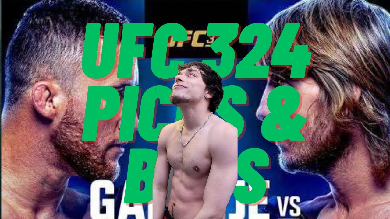 UFC 324 Betting Picks & Predictions | Full Card Breakdown