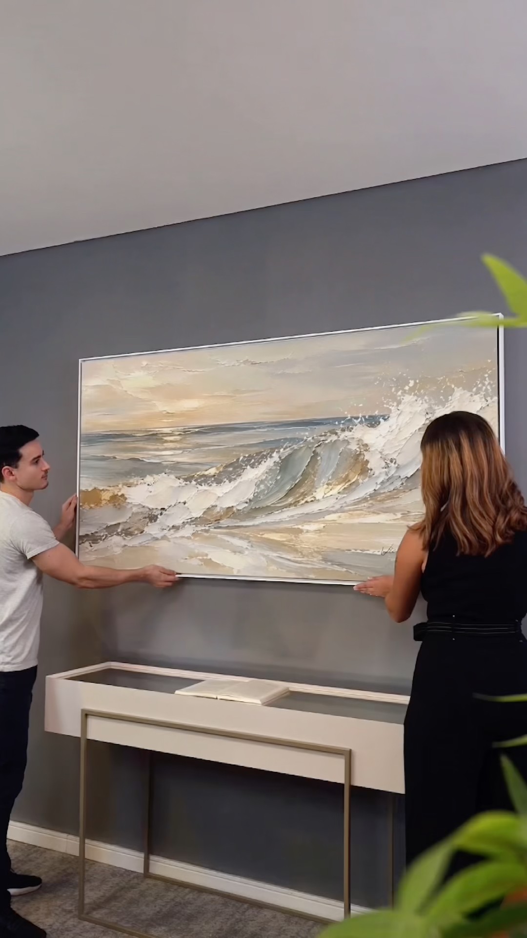 Vídeo de Quadro Abstrato BackWish