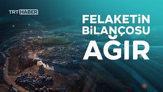 Abddeki Hortum Felaketi Havadan Görüntülendi