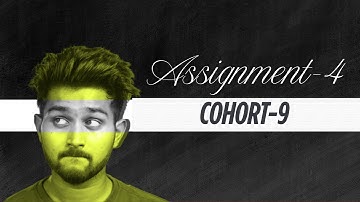 Assignment 4 | Sound Edit | Tharun Speaks Not Just a Video Editing Cohort 9