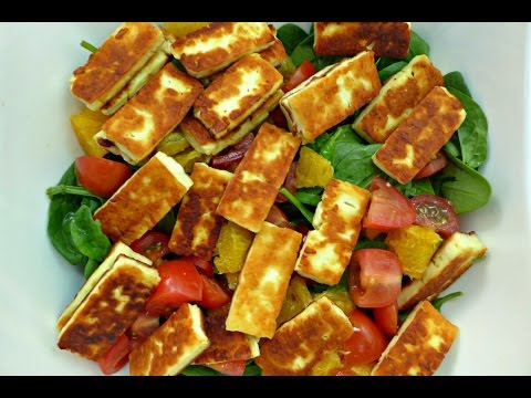 Halloumi Salad Recipe - Halloumi Cheese Recipes