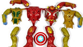 Avengers Toys Emble - Thanos Armor Vs Hulk Buster Action Figure Superhero