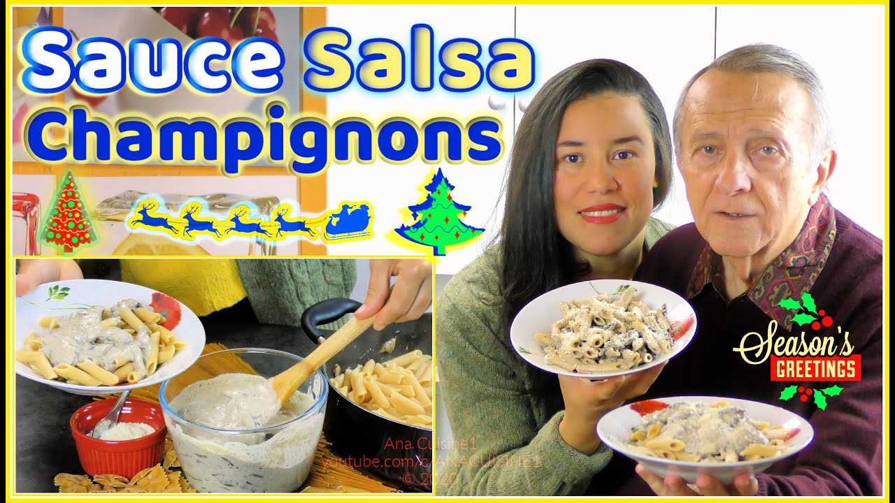 Como hacer salsa de champinones