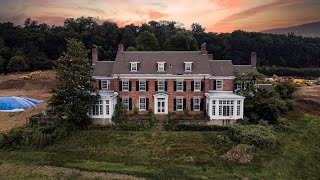 Inside an Abandoned $15,000,000 Colonial Mansion that was once a Christmas Tree Farm | Untouched
