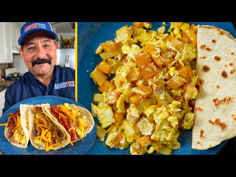 The Best Selling Taco Recipe & How to Cook Papas con Huevos (Mexican Potato & Eggs)