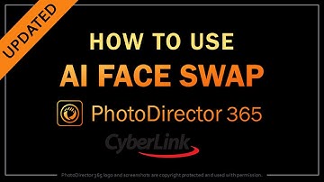 How to Use the AI Face Swap in PhotoDirector 365 Updated